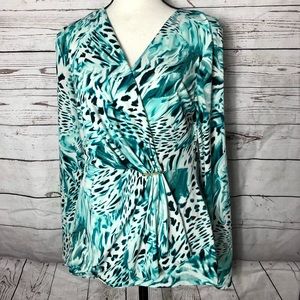 Jennifer Lopez Wrap Top